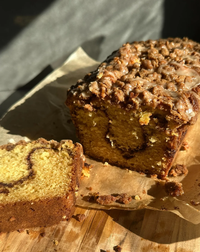 Cinnamon Streusel Loaf