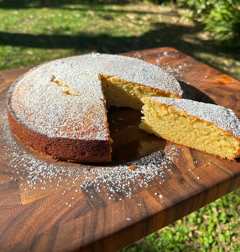 Lemon Ricotta Cake (Gluten Free Option)