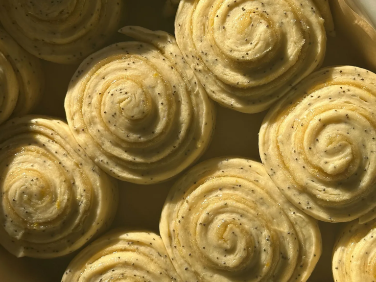 Lemon Poppyseed Sugar Roll Recipe