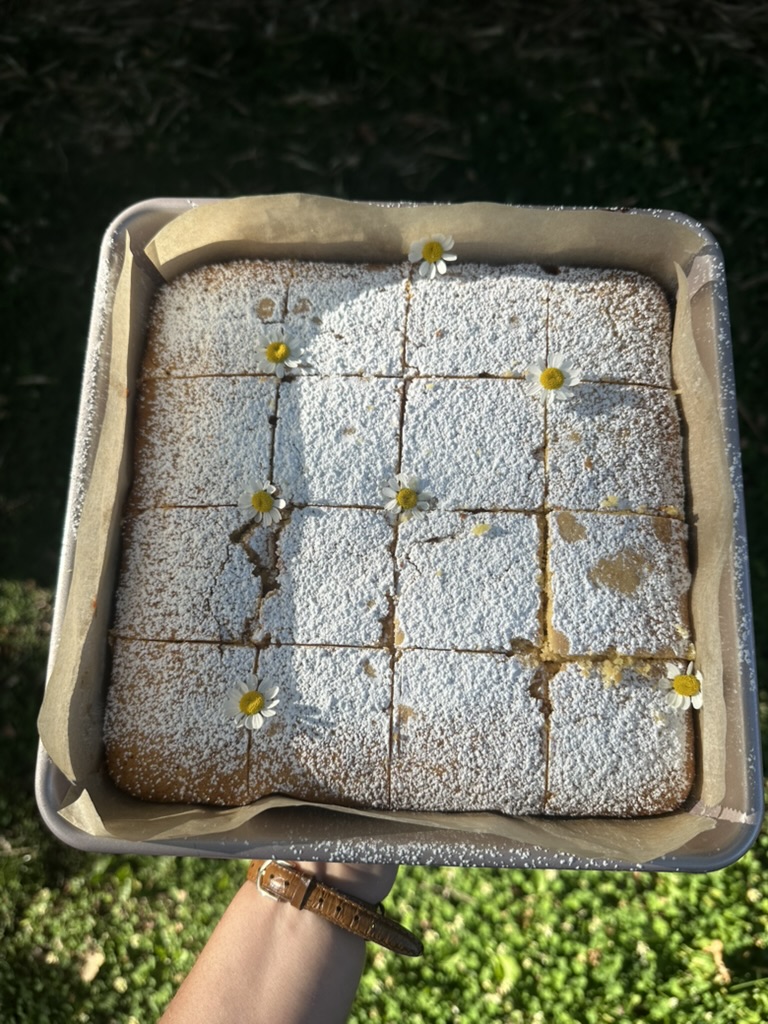 Olive Oil Lemon Bars (Dairy-Free, Gluten-Free option)
