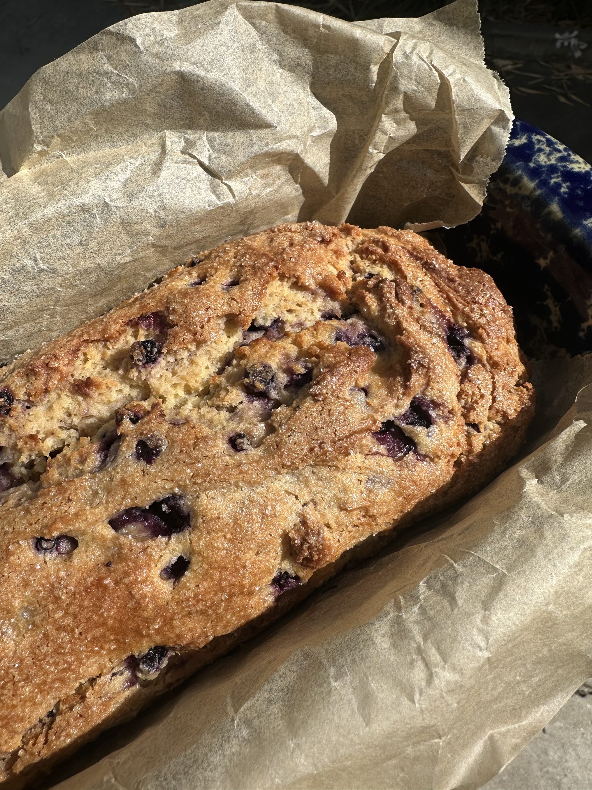 Good and Easy Lemon Blueberry Loaf